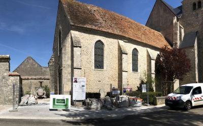 Réfection intérieure de l'Eglise Saint Martin d'Ouarville